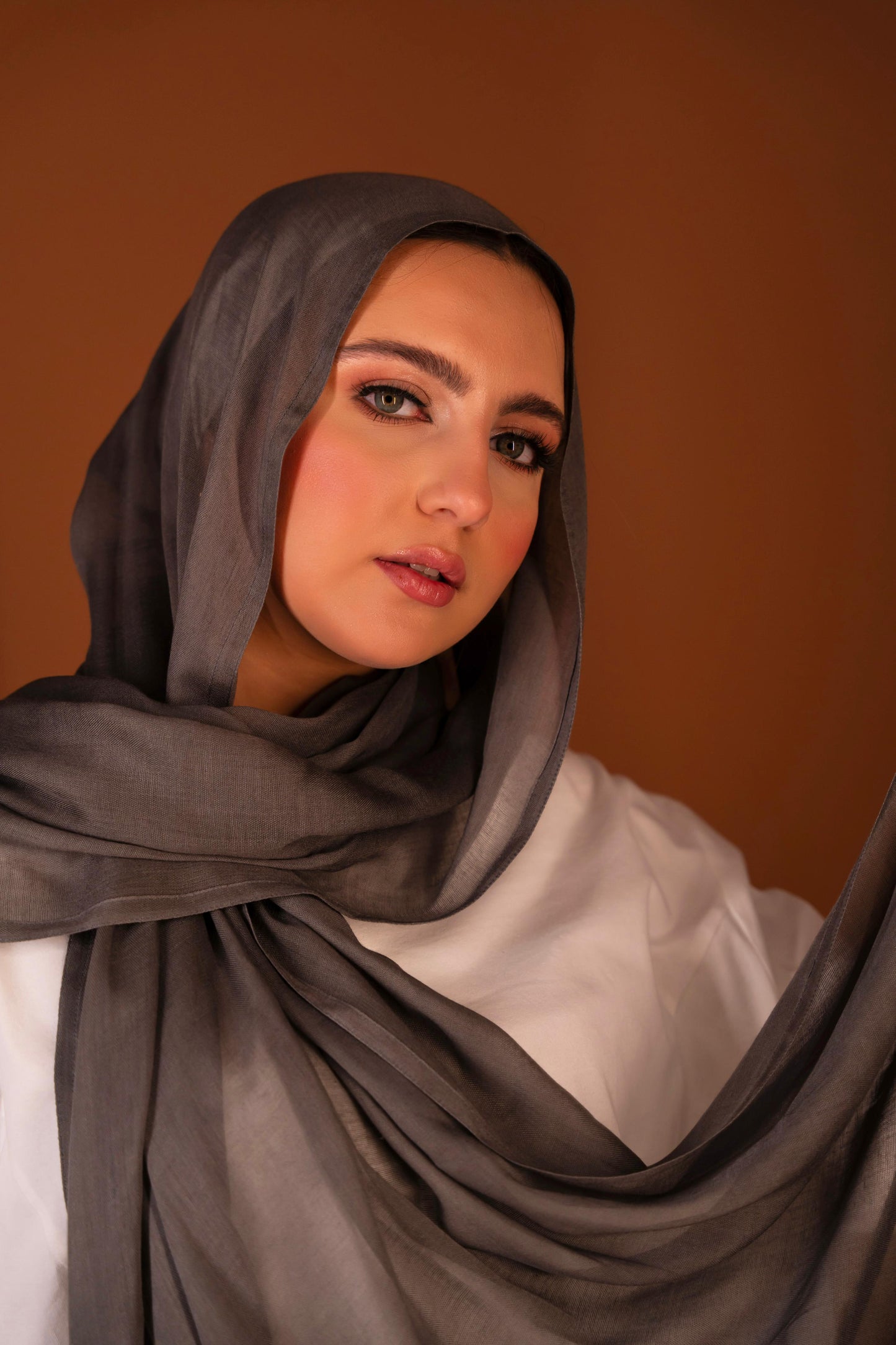 Charcoal Bamboo Modal scarf